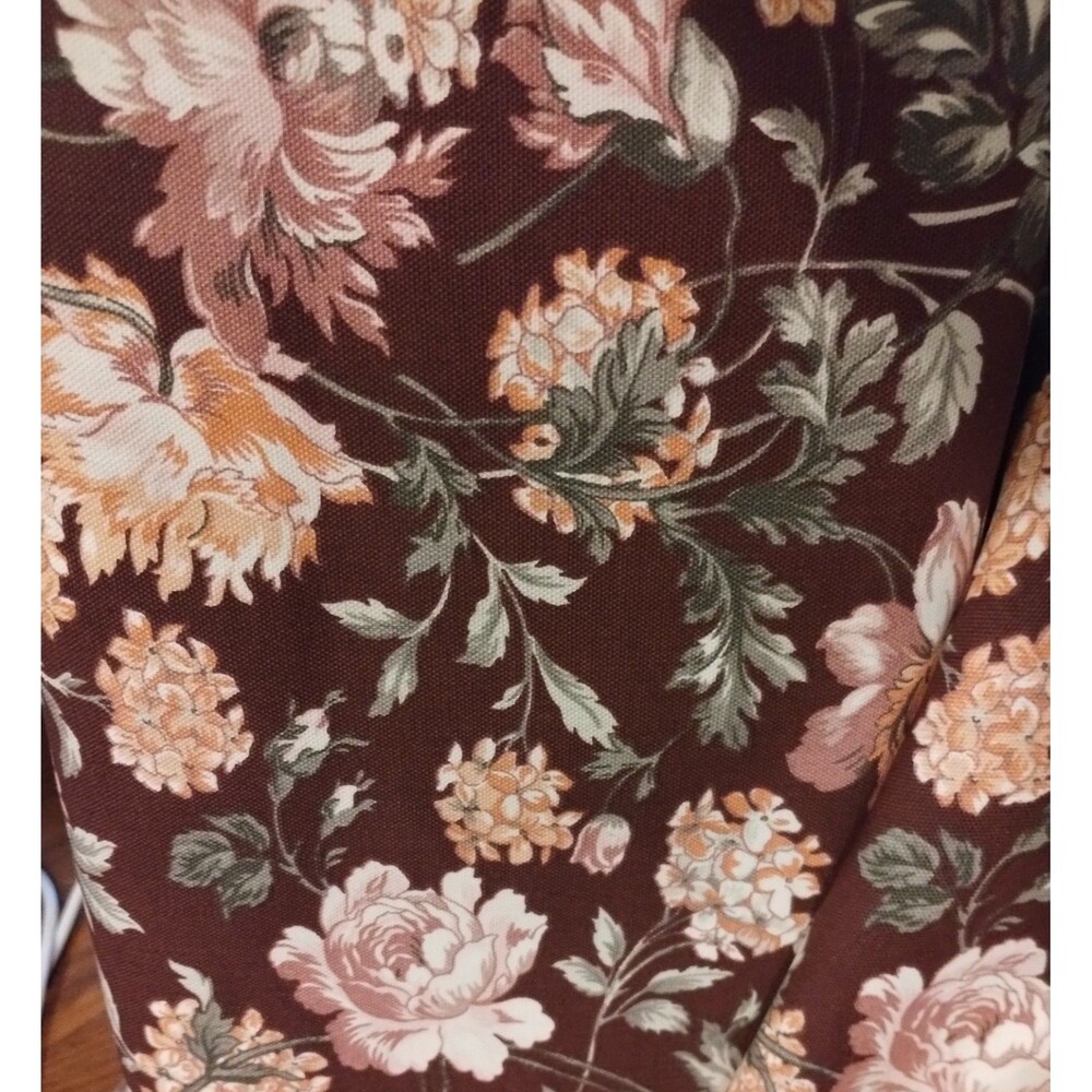 Better Homes & Gardens Traditional Floral Purple Cotton Home Decor Canvas Fabric
